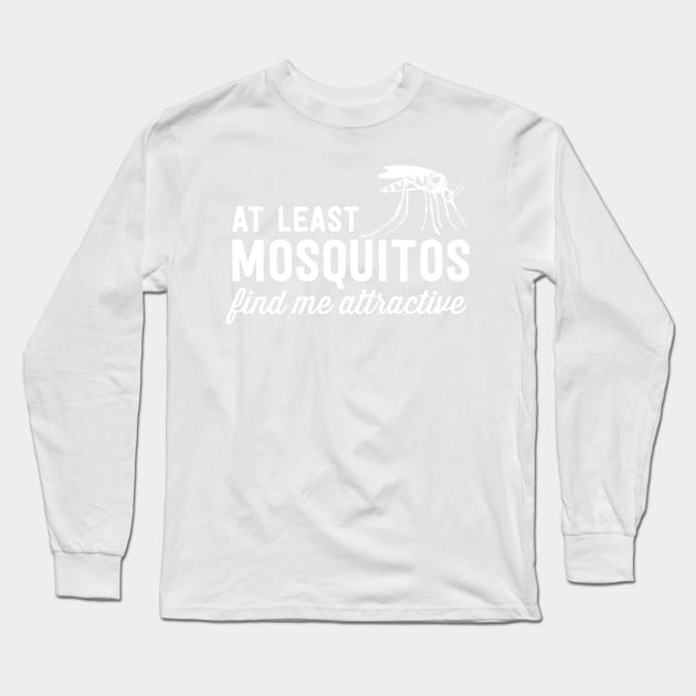 Mosquitos find me attractive Long Sleeve T-Shirt by Blister